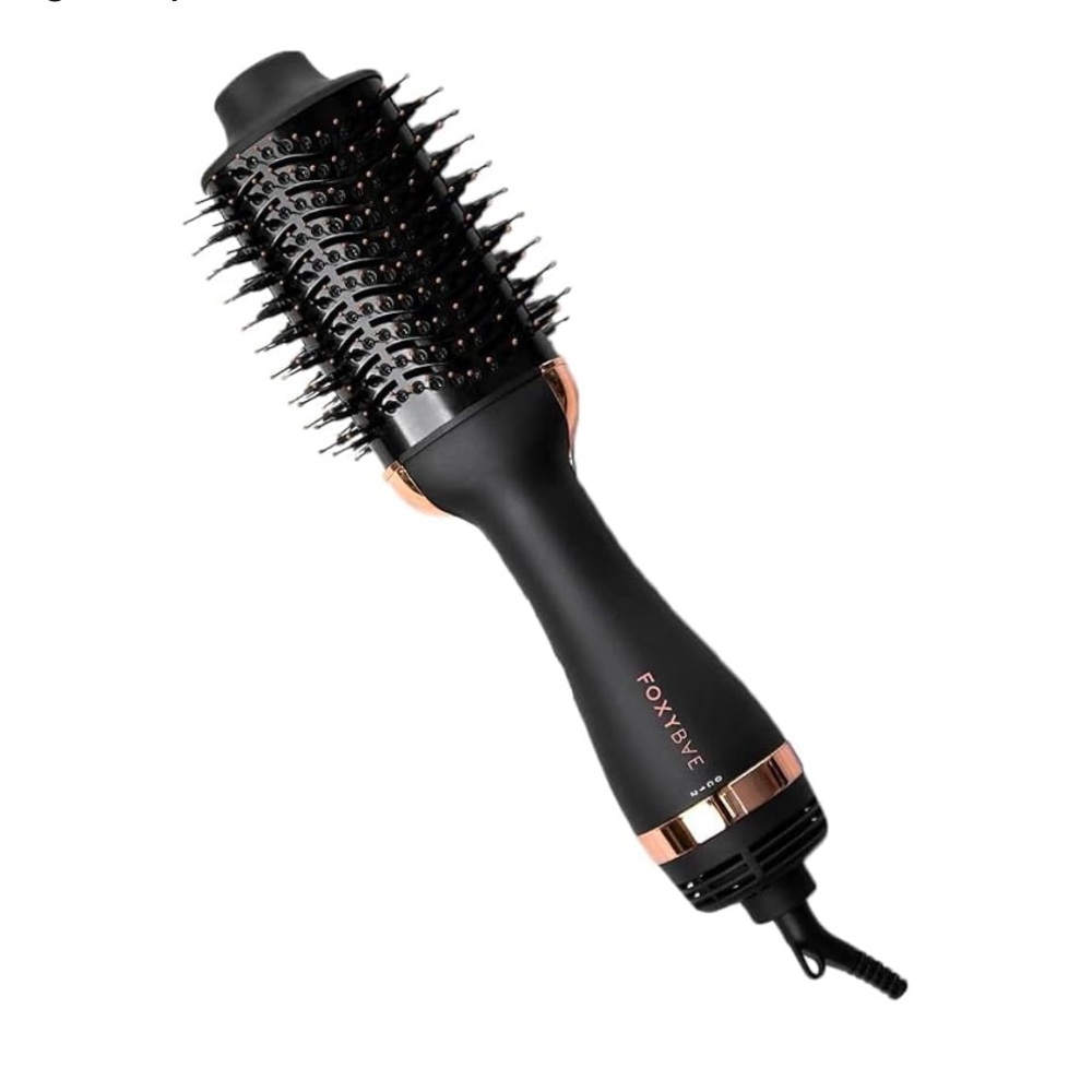 foxybae blowout dryer brush rose gold